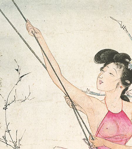 柳州-胡也佛的仕女画和最知名的金瓶梅秘戏图